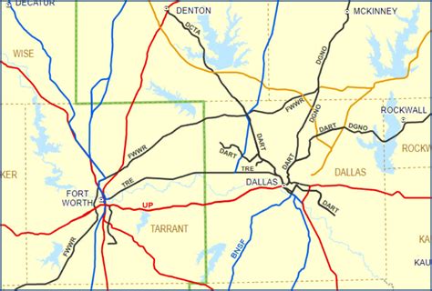 Dallas TX, Union Station area Railfan Guide