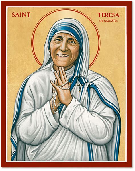 Women Saints: Saint Teresa of Calcutta Icon| Monastery Icons