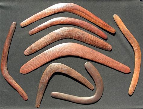 Aboriginal Engraved Boomerangs | decko | Aboriginal history, Hunting boomerang, Aboriginal artwork