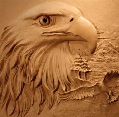 relief eagle carving - Google Search | Holzschnitzkunst, Holzschnitzen, Schnitzen