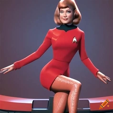 Image of star trek yeoman janice rand on Craiyon