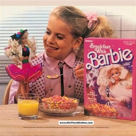 80sThen80sNow on Instagram: “Barbie Cereal. Part of a Balanced Breakfast. *Turn On Your ...