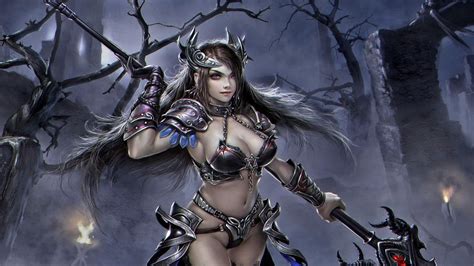 Fantasy Female Warrior Wallpapers (77+ images)