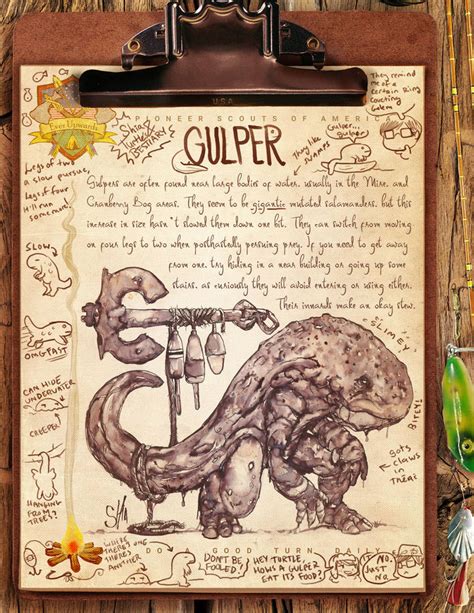 Fallout Bestiary Gulper by Overshia on DeviantArt