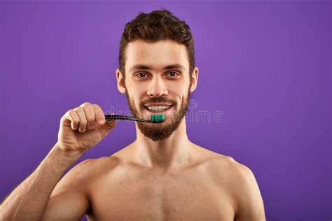 Man Going To Clean His Teeth Stock Photos - Free & Royalty-Free Stock ...
