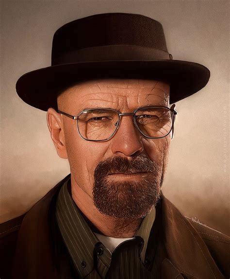 Walter White l Breaking Bad l Digital painting | Behance :: Behance