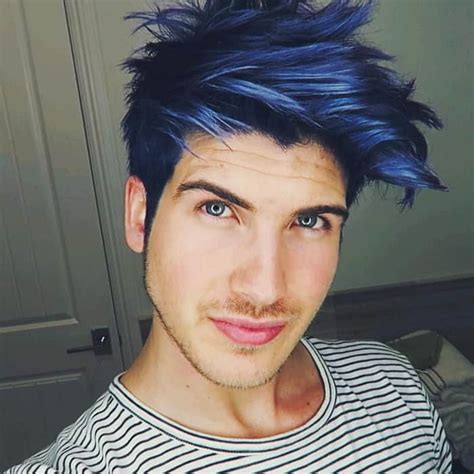 12 Blue Hairstyles For Men (2021 Hottest Trends) – HairstyleCamp ...