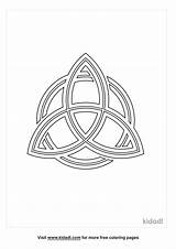 Free Knotwork Coloring Page  Printables Kidadl sketch template