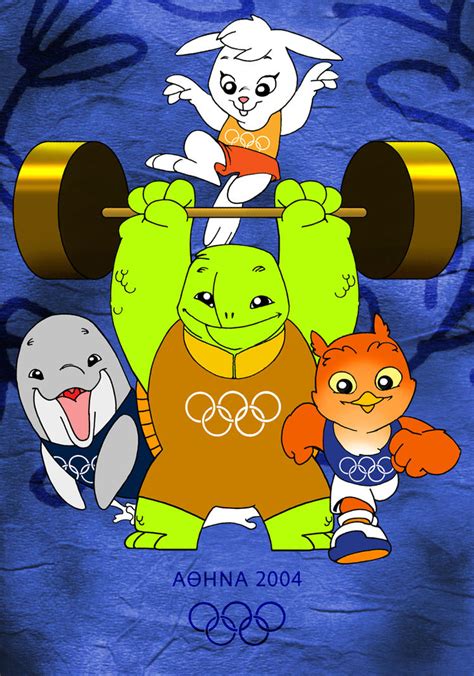 ATHENS 2004 OLYMPIC MASCOTS by Dimkas on DeviantArt