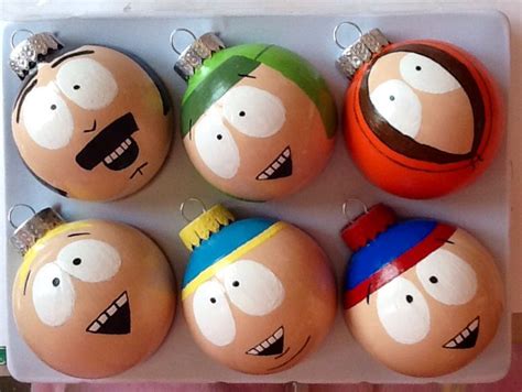 South Park Christmas Ornament Set Eric Cartman, Stan Marsh, Kyle Broflovski NEW ...