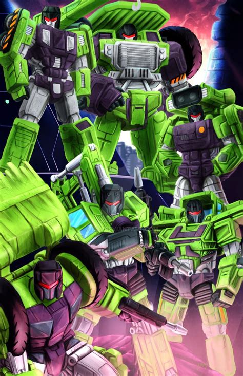 The Constructicons by 1314 on DeviantArt | Transformers starscream, Transformers artwork ...