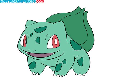 Realistic Bulbasaur Drawing