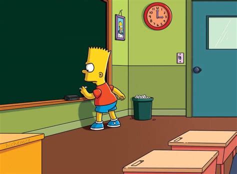 Bart Simpson Chalkboard template : r/MemeTemplatesOfficial