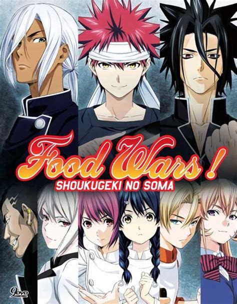 Food Wars: Shokugeki no Soma (Season 1~2) (DVD) (2015) Anime | Ep: 1-37 end (English Sub)