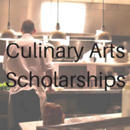 Scholarships for students studying Culinary Arts or Hospitality ...