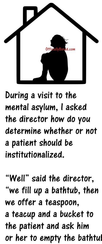 When a Guy visited the Mental Asylum and asked some Question to the Director | OfficiallyBored