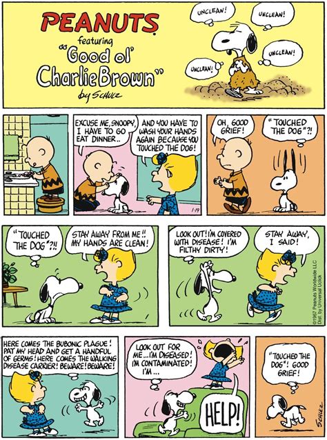 Peanuts by Charles Schulz for January 19, 2014 | GoComics.com | Charlie brown comics, Peanuts ...