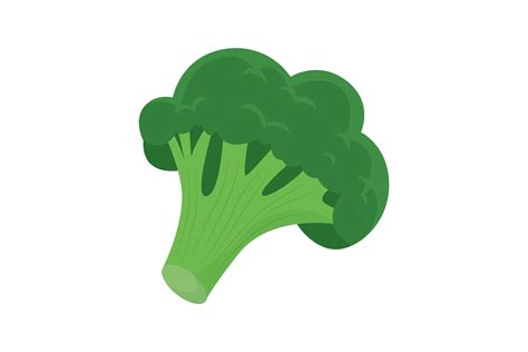 Cartoon Drawing of Green Broccoli Pod is Graphic by pch.vector ...