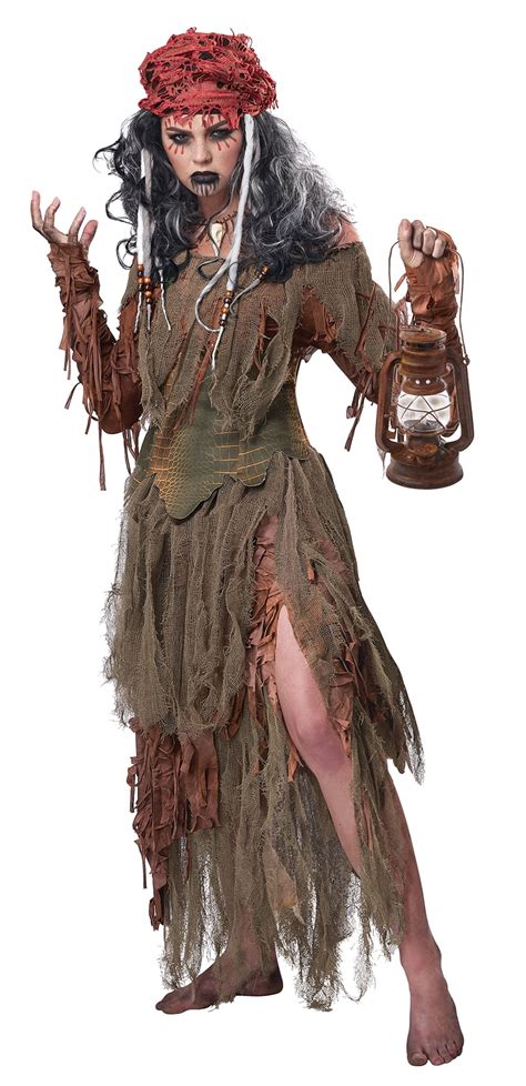 Voodoo Swamp Witch Adult Costume Size: Small - Walmart.com