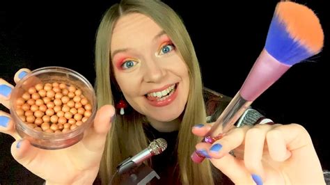 Video - ASMR Doing Your Makeup Super Fast! (Whispered, Lo-Fi Mini Mic ...