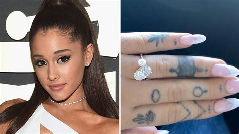 Ariana Grande's $350k engagement ring's hidden meaning will make you emotional | HELLO!