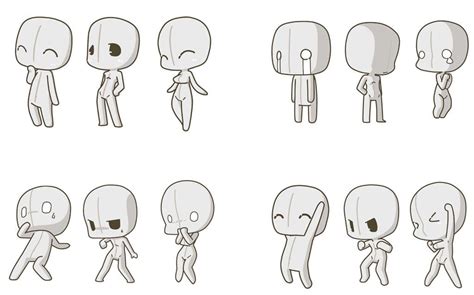 Chibi Drawing Reference and Sketches for Artists