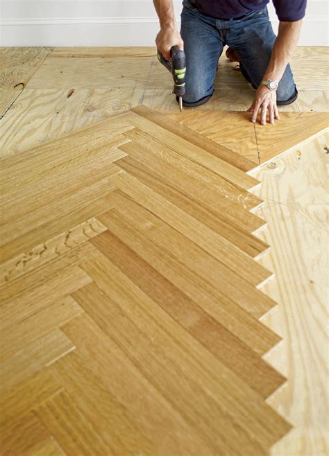 How to Install a Herringbone Floor | Herringbone floor, Herringbone ...