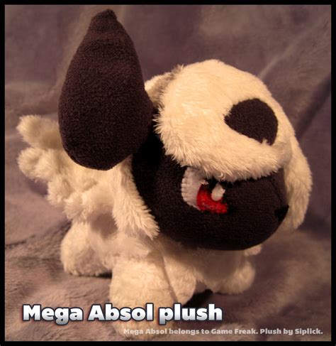 Mega Absol plush by Siplick on DeviantArt