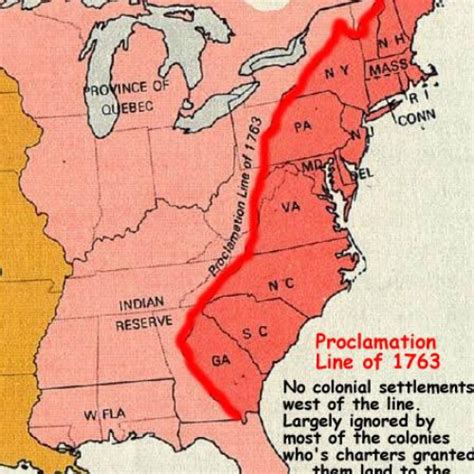 oct 7, 1763 - The Proclamation Line of 1763 (Timeline)