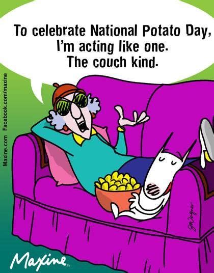 National Potato Day | Maxine, Humor, Funny