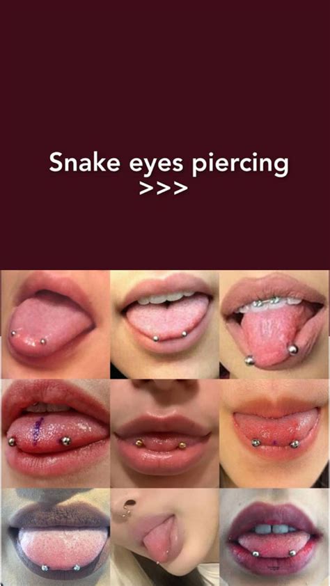 Snake eyes piercing in 2024 | Snake eyes piercing, Eye piercing, Pretty ...