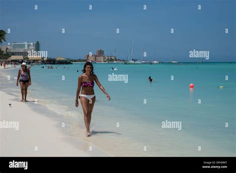 Moomba Beach Aruba Stock Photo - Alamy