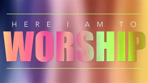 Here I Am To Worship | WorshipTeam.tv | Song Tracks | WorshipHouse Kids WorshipHouse Kids