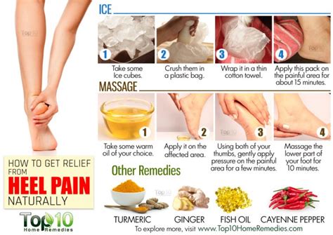 How to Get Relief from Heel Pain Naturally | Top 10 Home Remedies