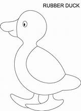 Walking Rubber Ducky Coloring Page  Coloring Sky Rubber ducky sketch template