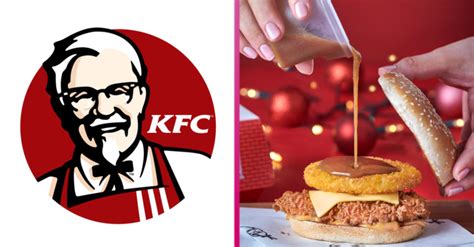 KFC announces Christmas burger that you pour gravy all over