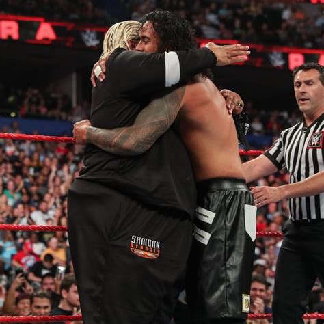 Rikishi hugging his son Jey uso | Wwe couples, Professional wrestling ...