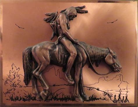 Mounted Indian | Toronto Estonian Virtual Art Gallery