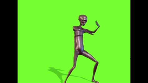 Alien Dancing Meme Green Screen - YouTube