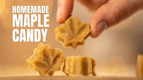 Maple Syrup Candy Recipe | Enjoy the Richness of Pure Maple Syrup! - YouTube