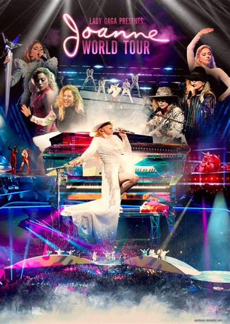 Lady Gaga Presents: The Joanne World Tour (Poster) by Panchecco on ...