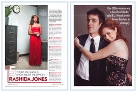 Rashida Jones, B.J. Novak, and Jenna Fischer in People • OfficeTally