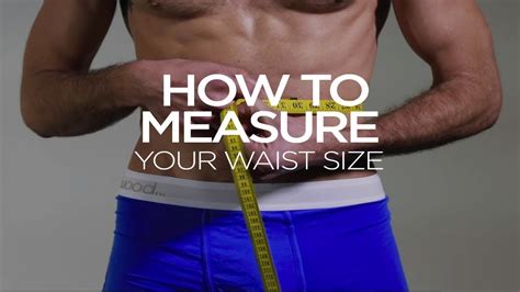 How To Measure Your Waist Size With Jared North - YouTube