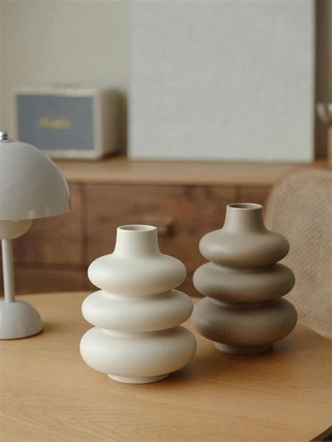 Donut Ceramic Vases for Stylish Home Decor