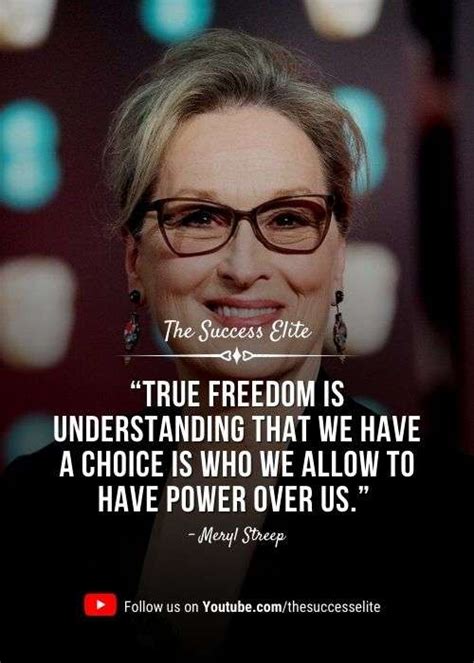 Top 35 Inspiring Meryl Streep Quotes Of Wisdom | THE SUCCESS ELITE