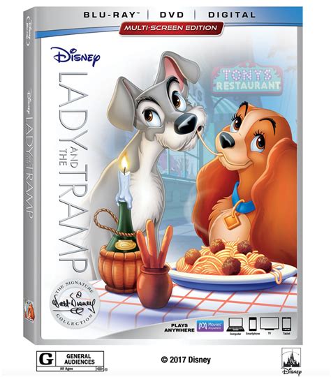 Lady And The Tramp Signature Collection Blu-ray Review