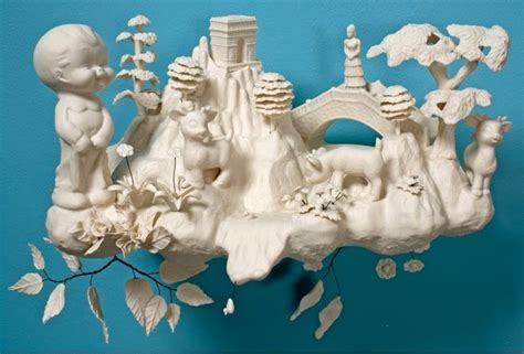 If It's Hip, It's Here (Archives): Beth Katleman's Folly. Three Dimensional Ceramic Toile ...