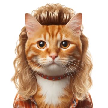 Amusing Cat Portrait PNG Transparent Images Free Download | Vector ...