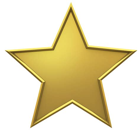 Hollywood Gold Star transparent PNG - StickPNG