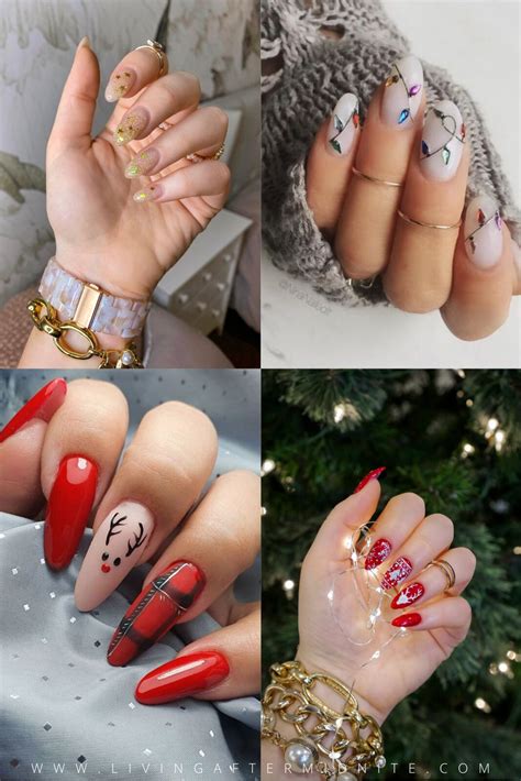 50+ Best Pinterest Holiday Nails - living after midnite